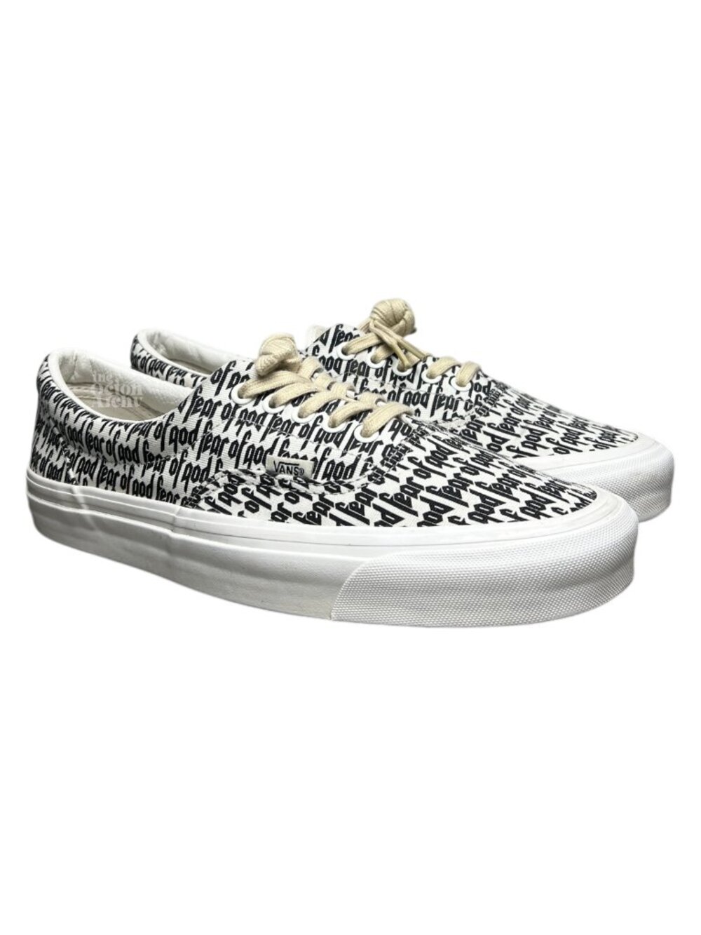 Size 11 Fear of God x Vans Era 95 Reissue 'Marshmallow' VN0A2XRYML6 Pre-Owned